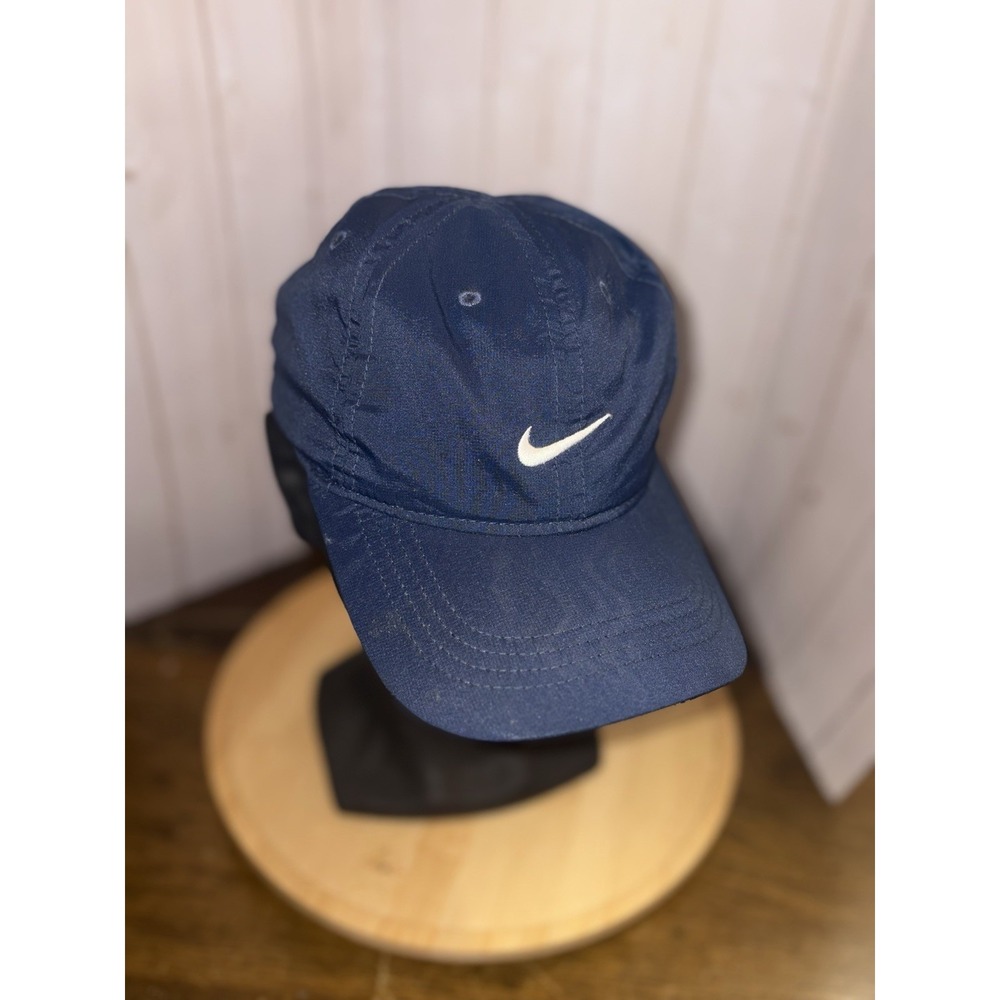 Nike Dri-FIT Adjustable Baseball Cap, Toddler Unisex Navy Solid
